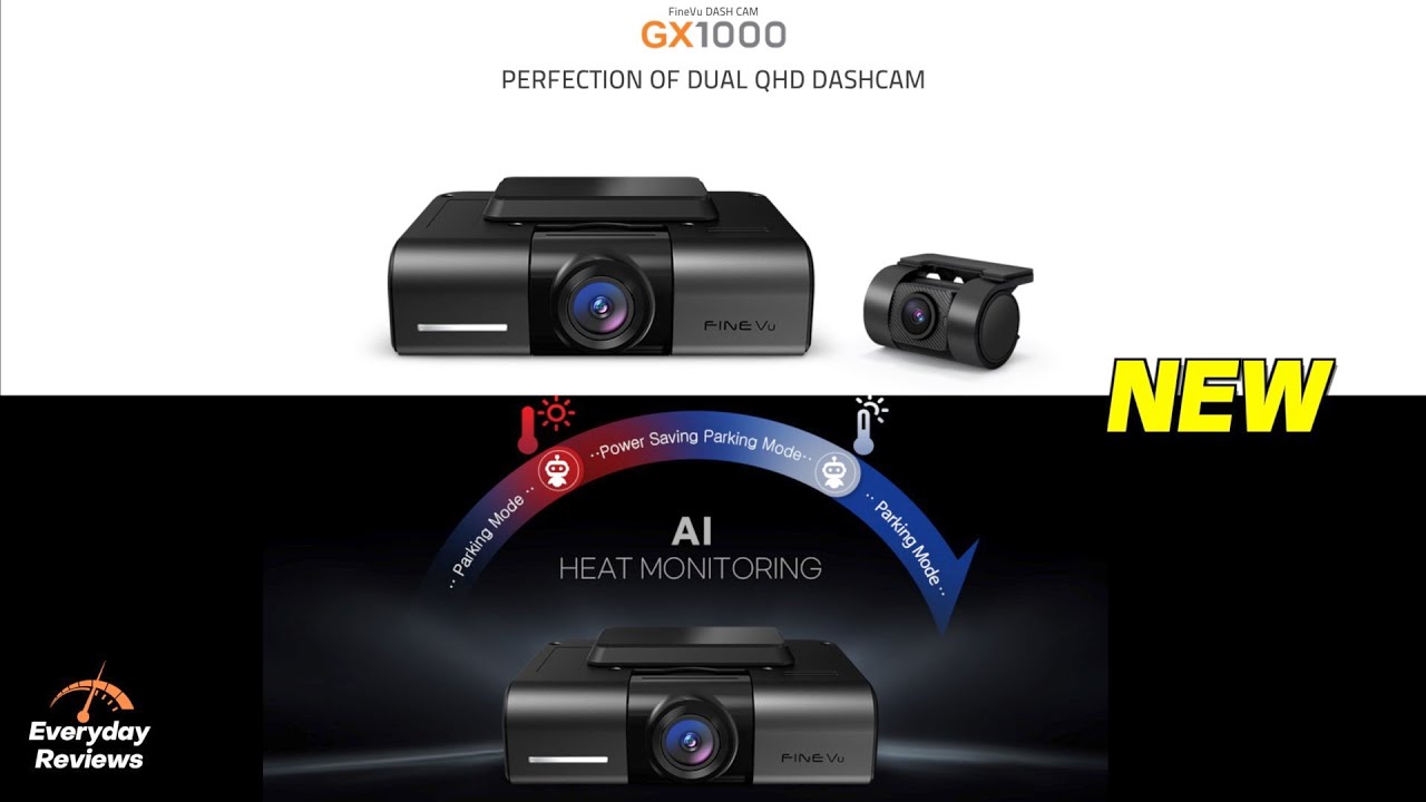 FineVu GX1000 AI Dash Camera //  A Super Smart Dual Channel  Camera