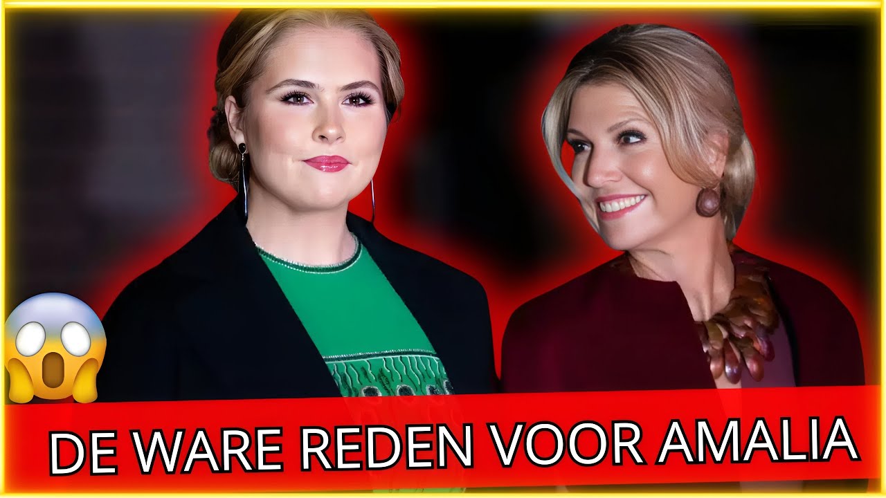 🔴WAAROM AMALIA NIET MEEGAAT OP STAATSBEZOEK