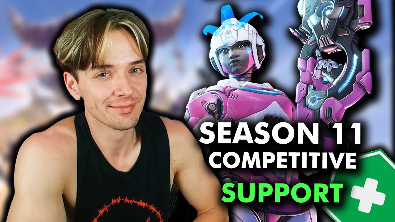 Overwatch 2 Season 11 Solo Queue Competitive - Support Role 💚 - Welcome!