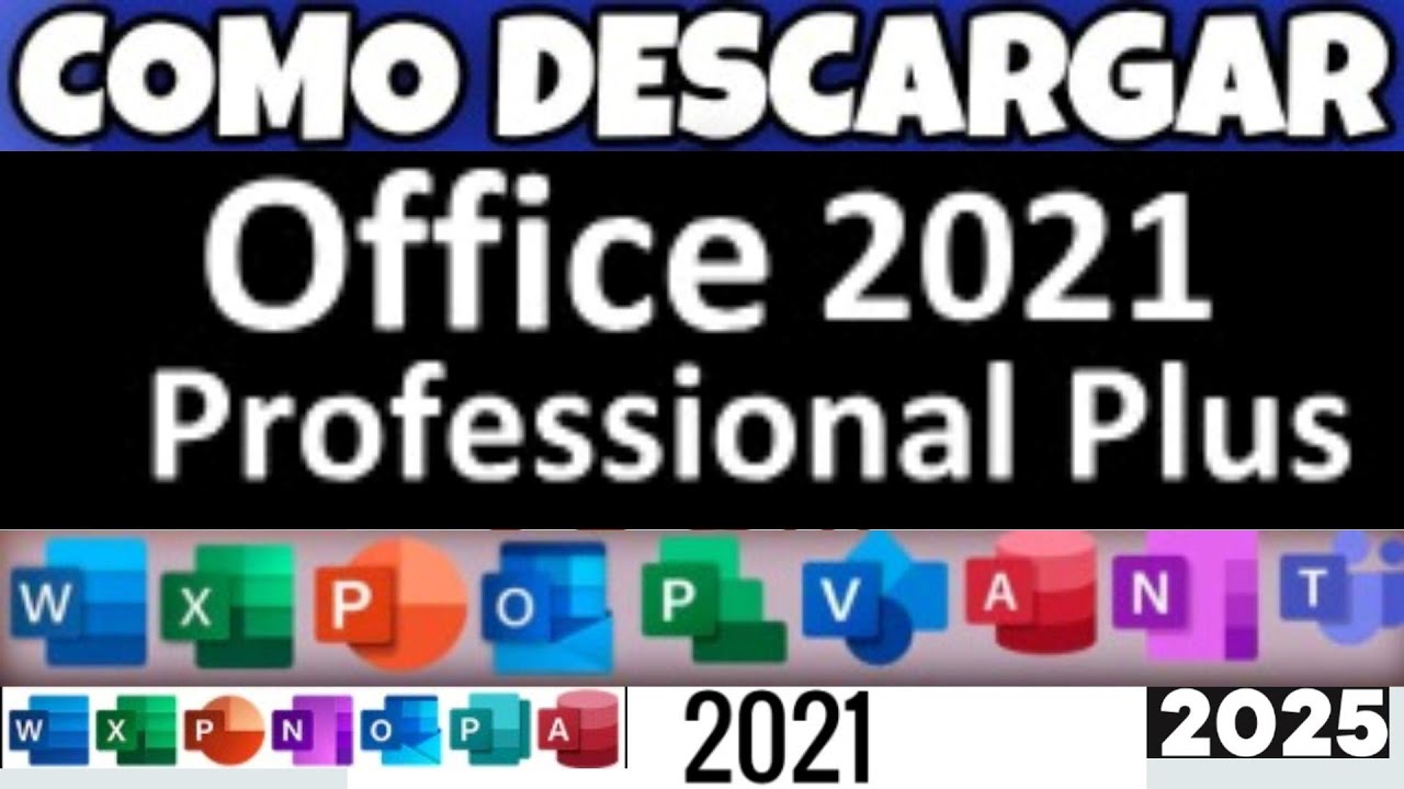 ✅cómo descargar Office 2021 full  completo con visio y project
