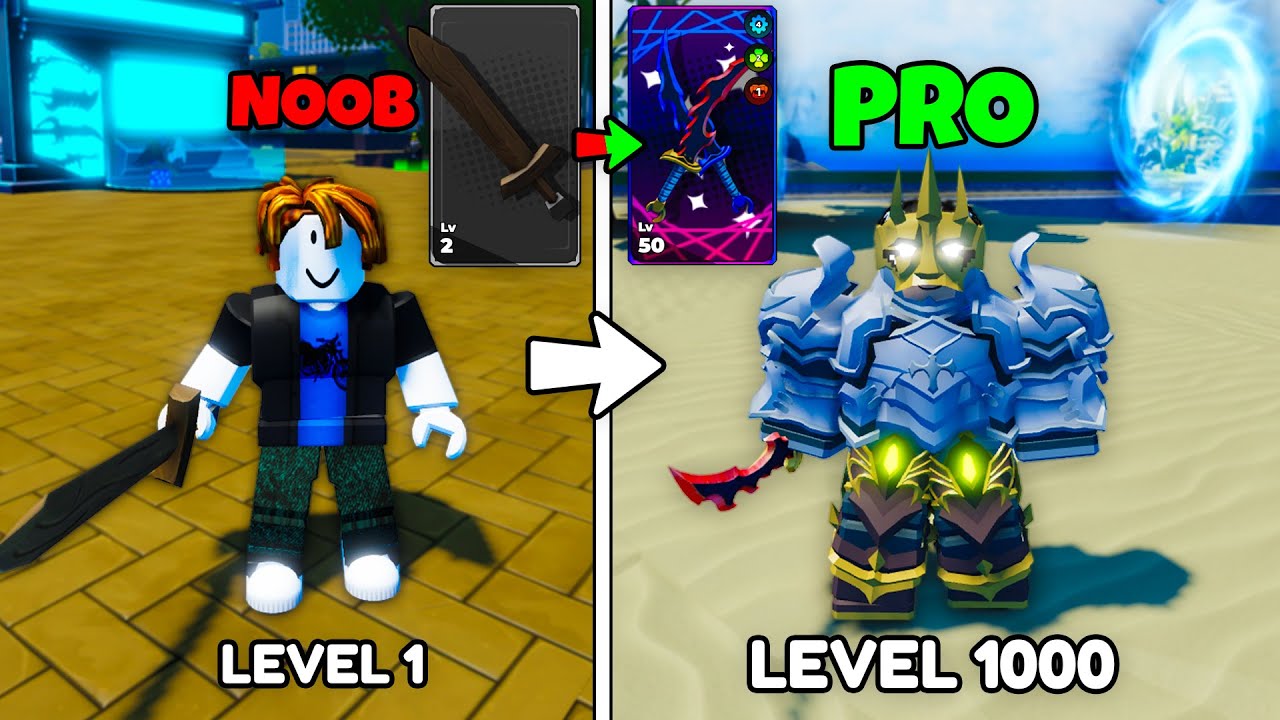I Went Noob to Pro in Solo Hunters (ROBLOX)... Got Shiny Dual Daggers... Insane Progress!