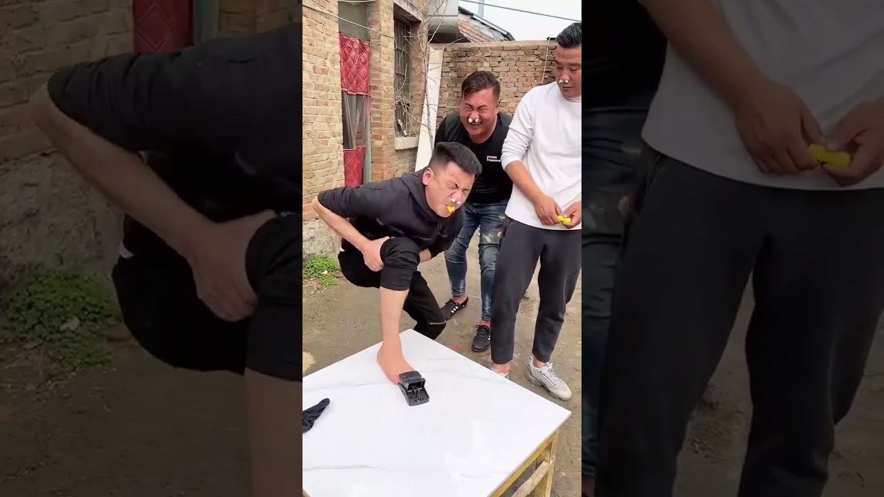 Mouse Trap Challenge part2😂😂 #shorts #funny #memories #funnyvideo #viral #memes #memesdaily #youtube