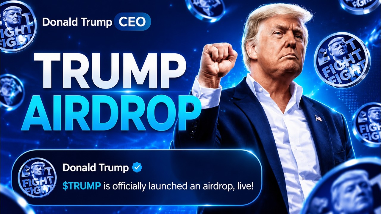 Trump Coin Airdrop | New Crypto Airdrop Claim Up To 30,000$