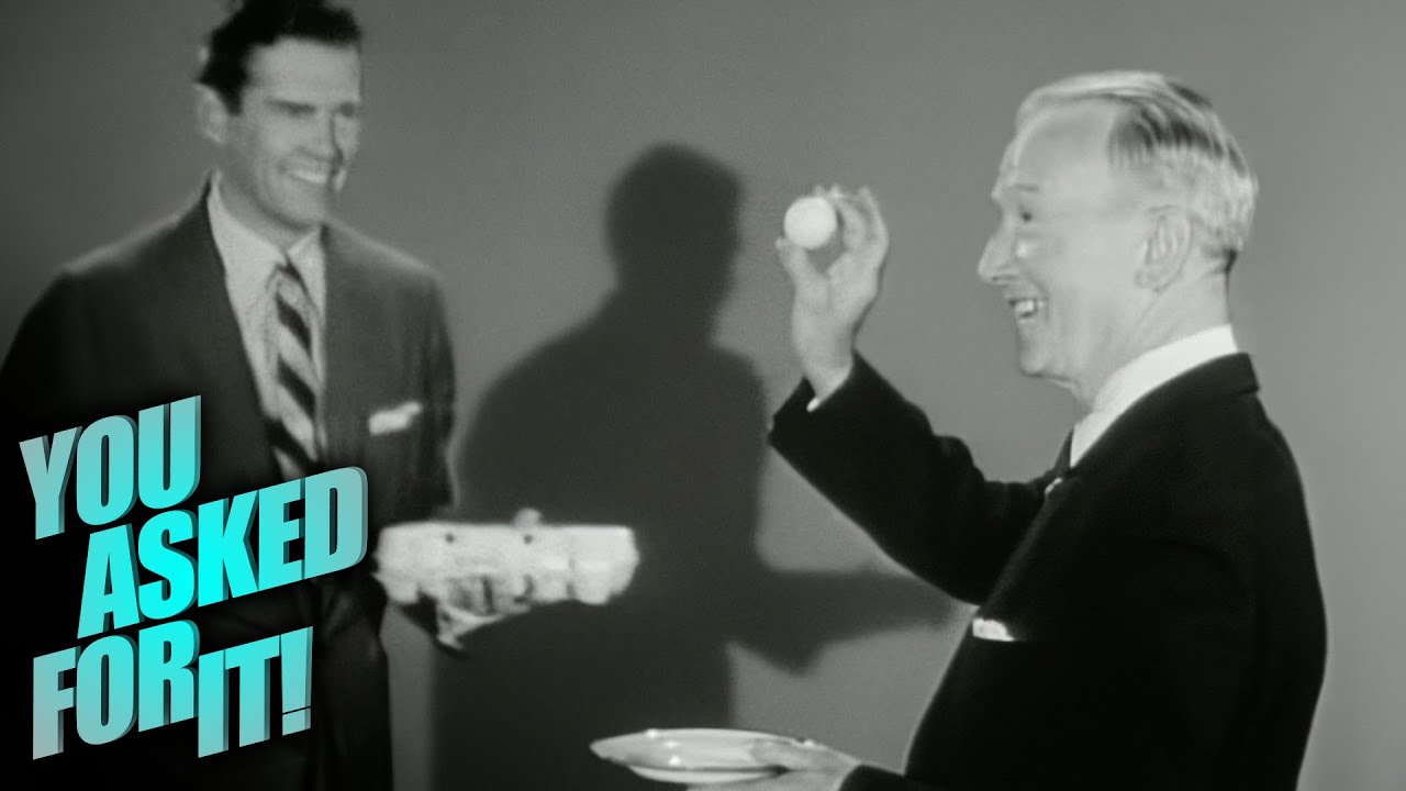 Bill Talent's Unique Egg-Throwing Trick on 'You Asked For It'