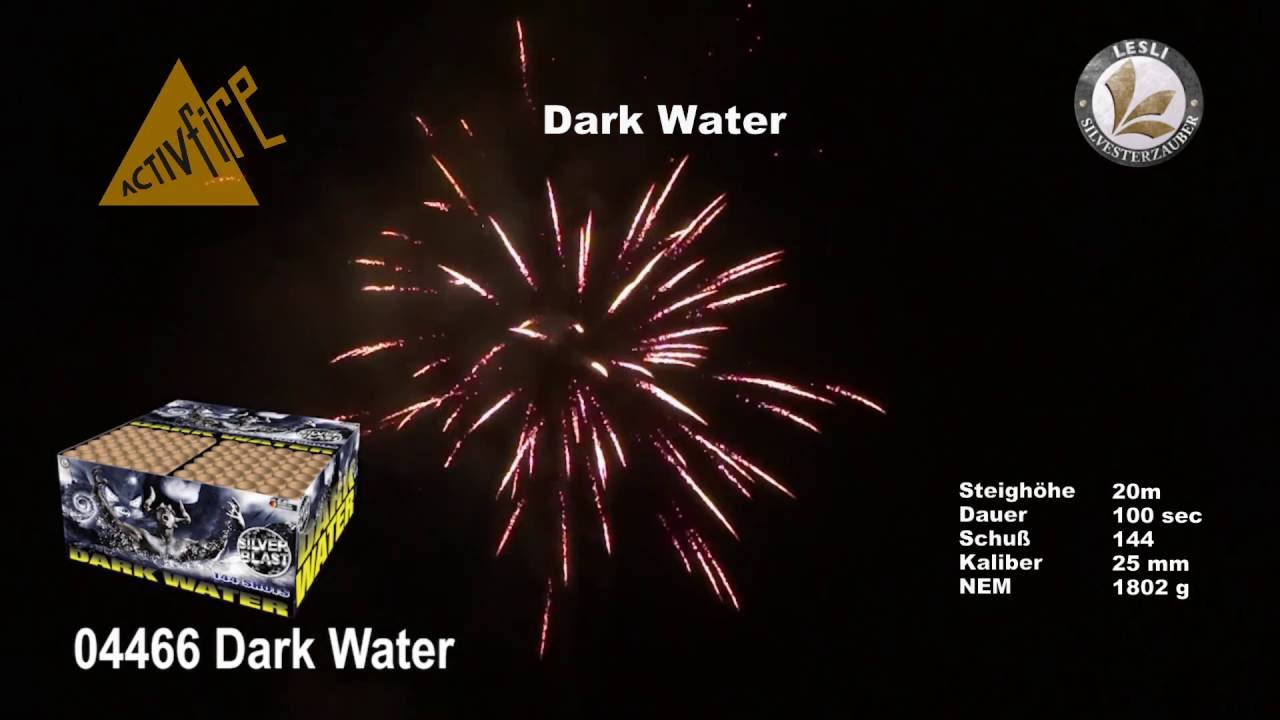 activFire Feuerwerk DARK WATER