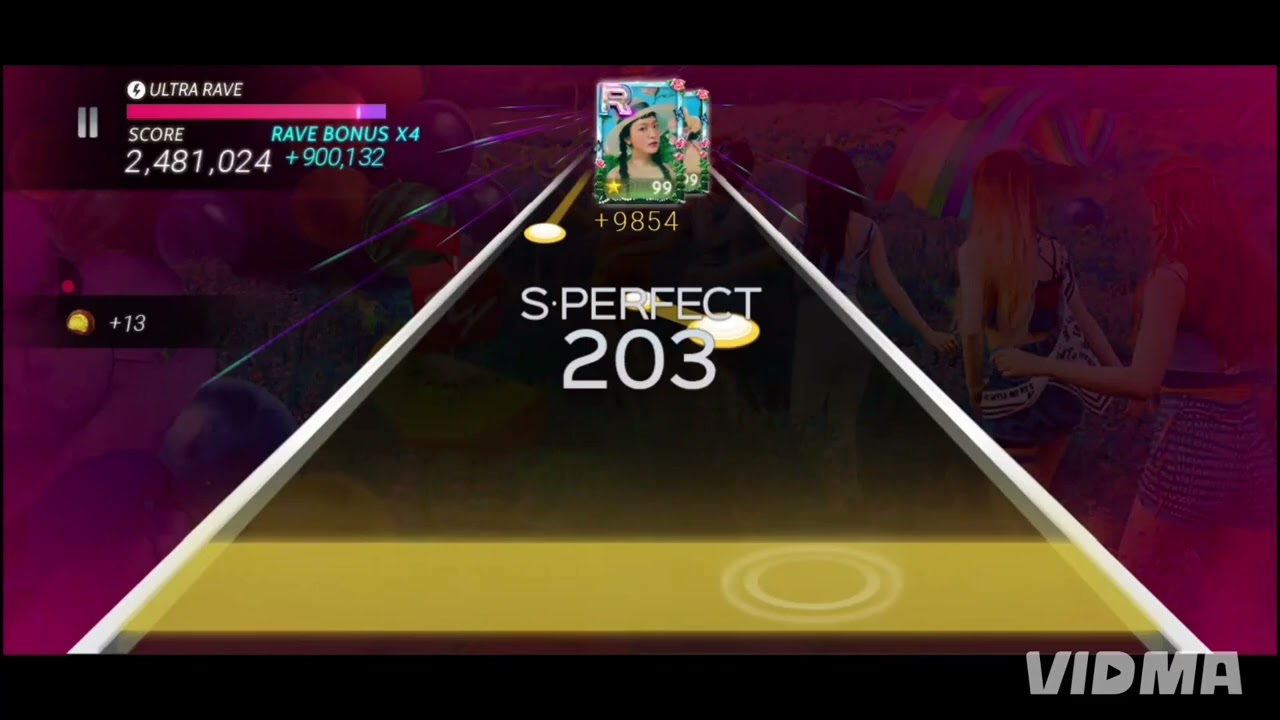 [SuperStar SMTOWN] Red Velvet - Zoo (hard mode with three stars) (all perfect)