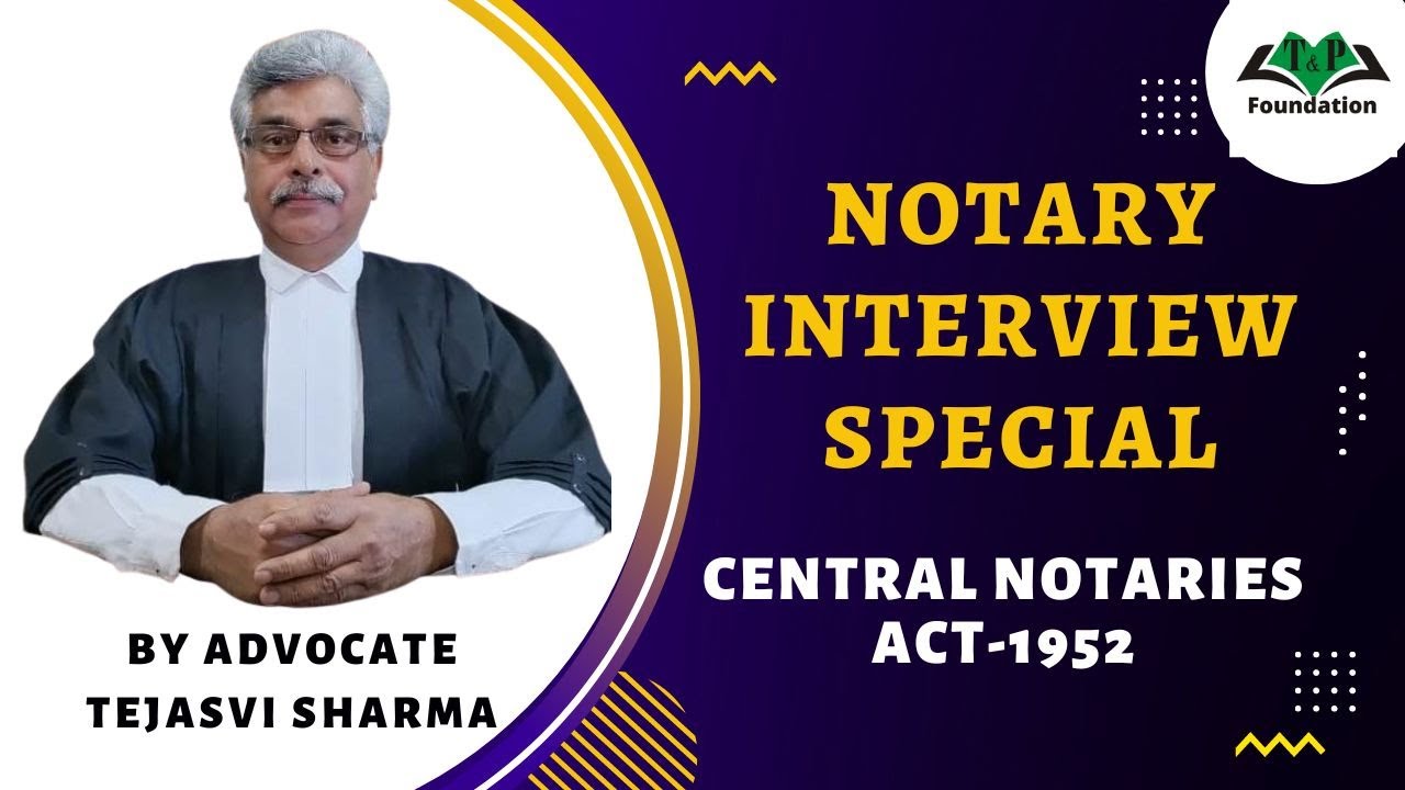 The Central Notaries Act of 1952: Understanding its Significance and Implications