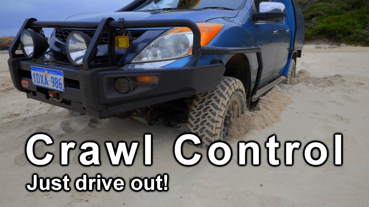 Crawl Control, просто выезжайте | Техника самостоятельного восстановления на песке 4x4