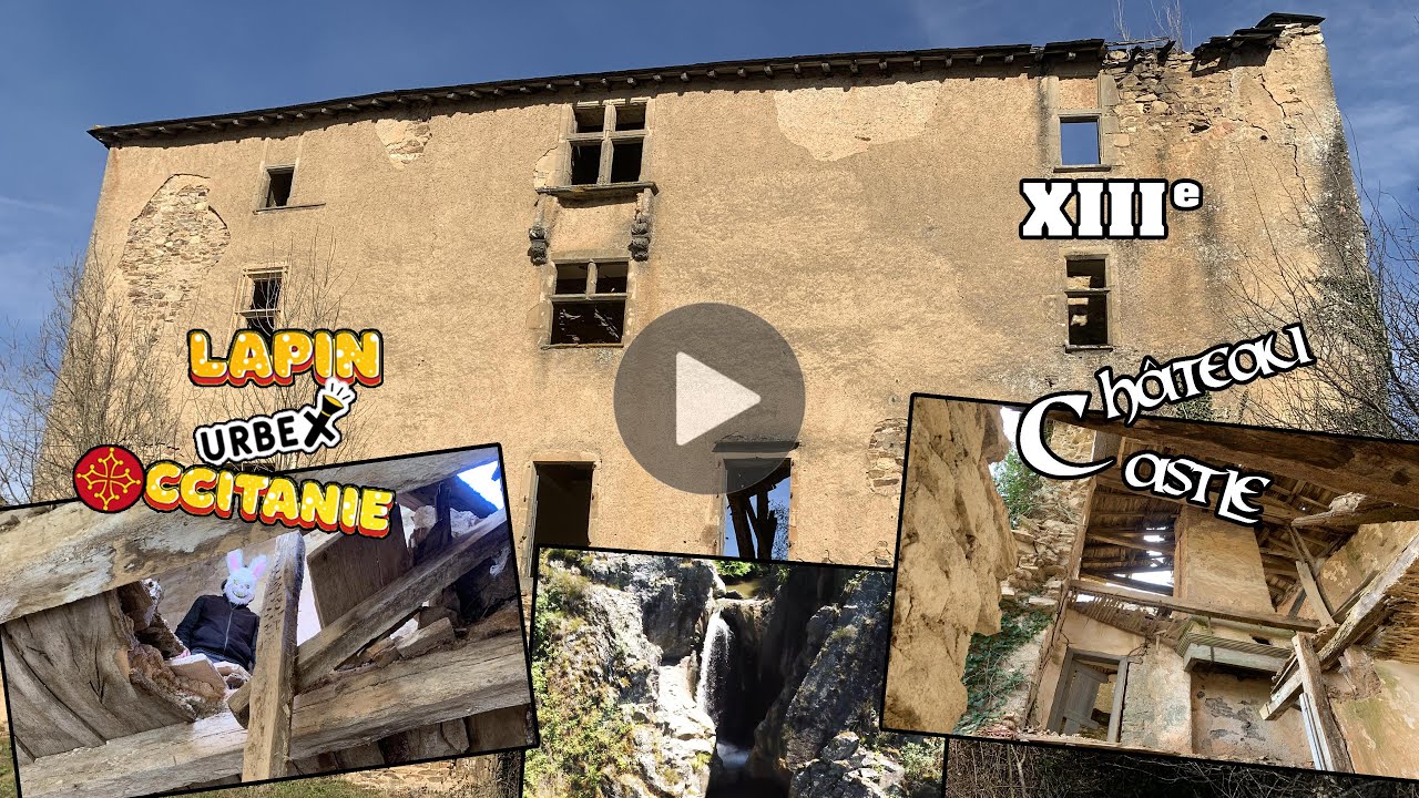🎥 Lapin Urbex 🐰🔦 et le château 🏰 Arifat du XIIIe / 🇬🇧 castle of the 13th century 🇬🇧 - Géolocalisé ⚠️