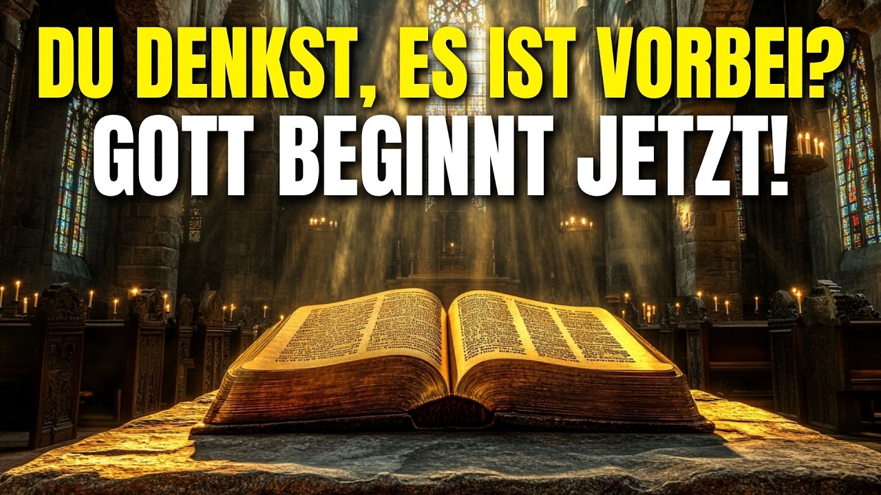 Gott wird deine verlorenen Jahre wiederherstellen – Schau es dir an, bevor es zu spät ist!