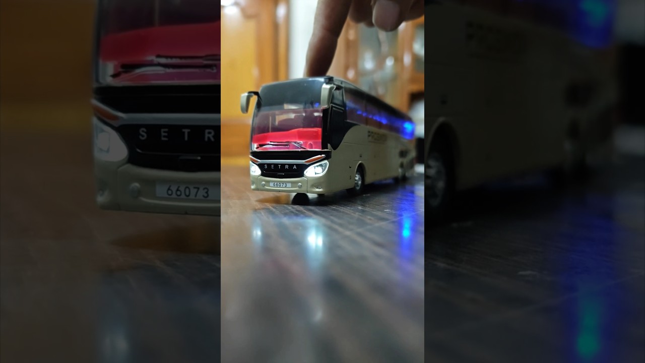 Realistic Diecast Setra Model Bus #viral #diecast #modelcar #scalemodel #bus #setra