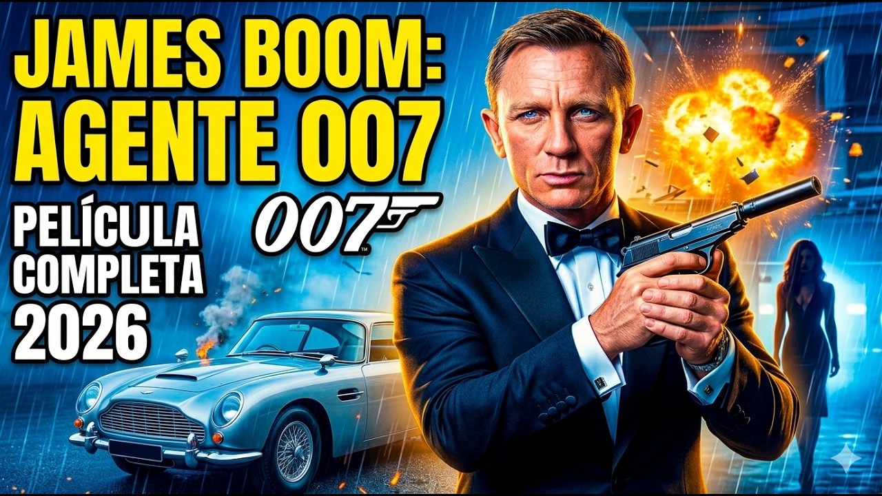 James Boom el agente 007 - La película completa en español latino 
