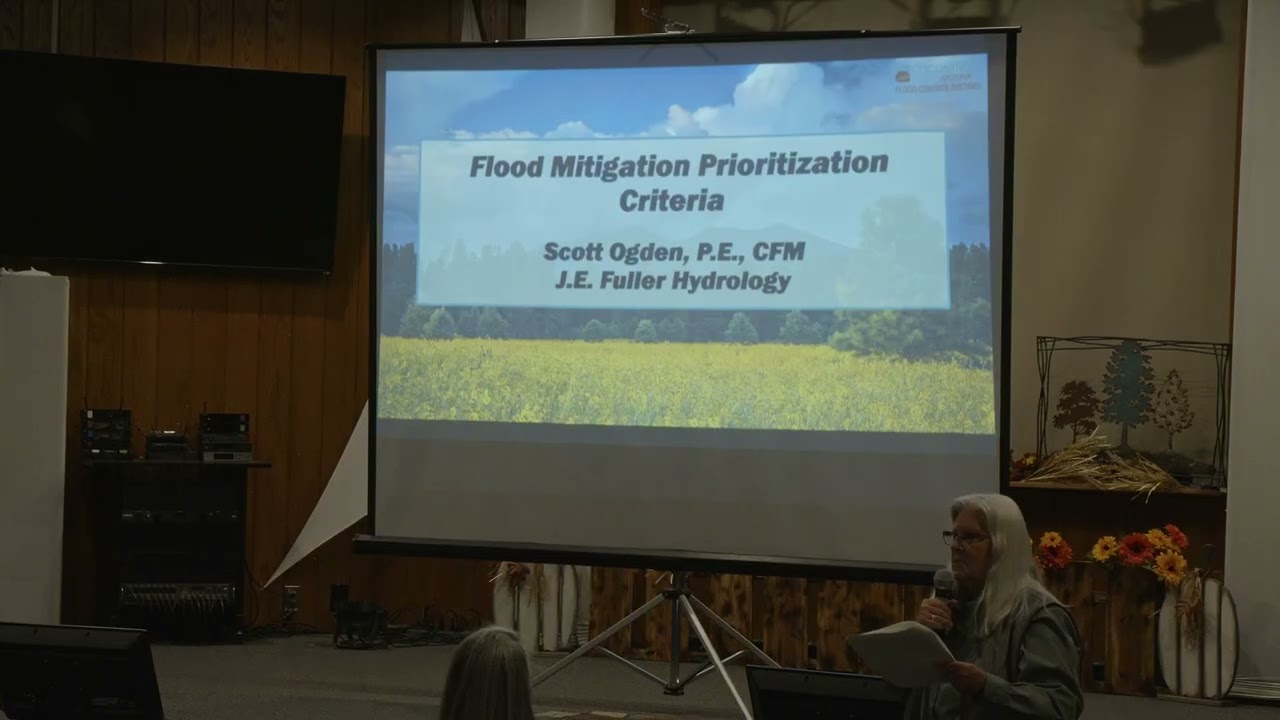 Munds Park Community Meeting Flood Mitigation Presentation November 12, 2025