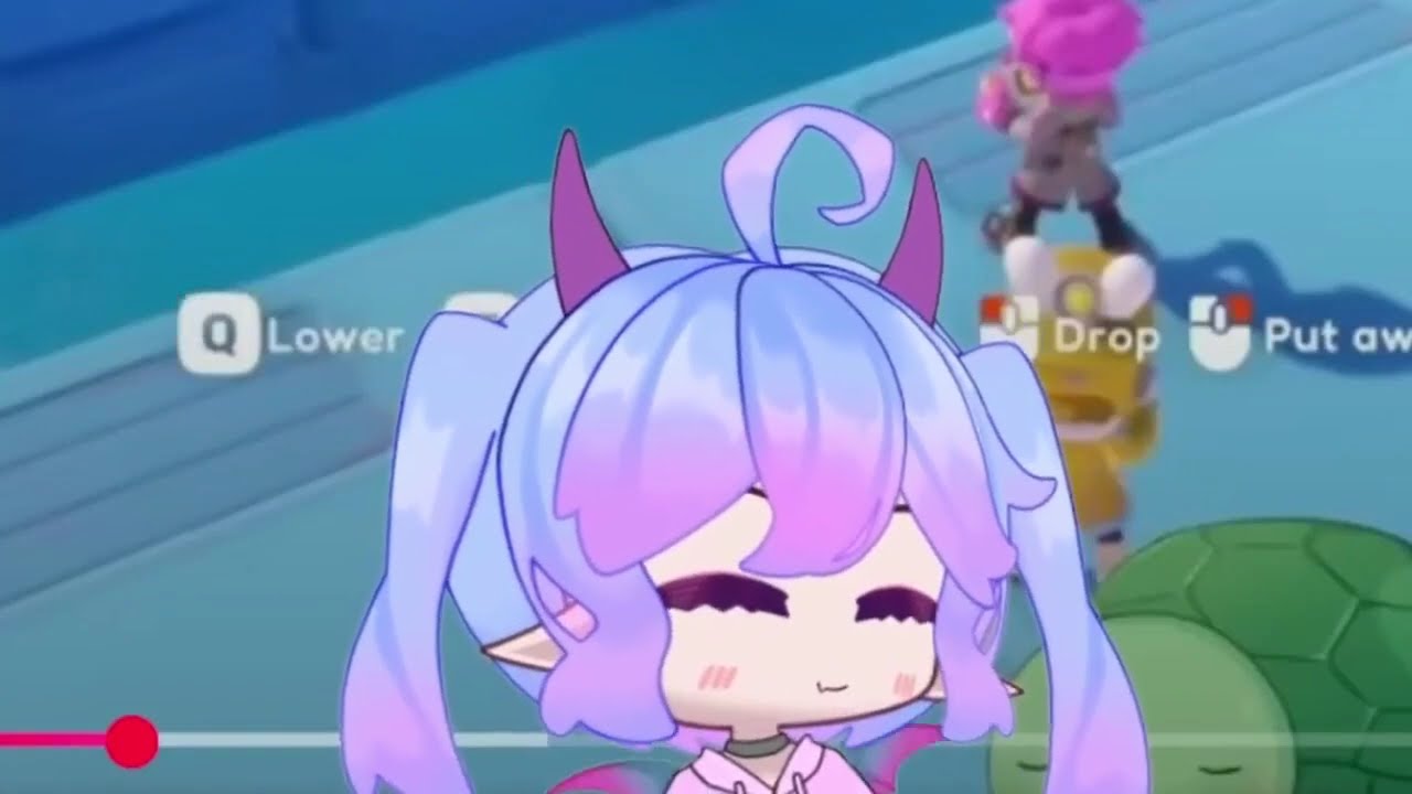 Hanakyo Giving Vedal Under The Desk Support