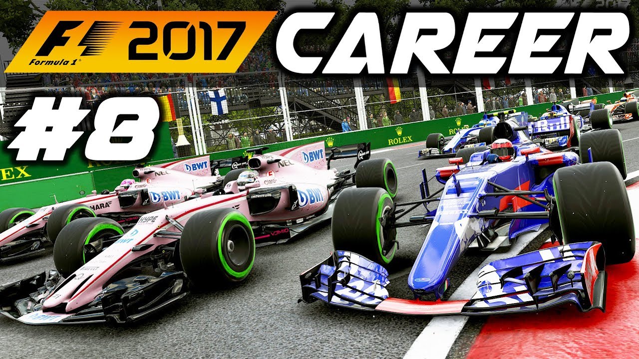 F1 2017 Career Mode Part 8: BAKU FREAK RESULTS!