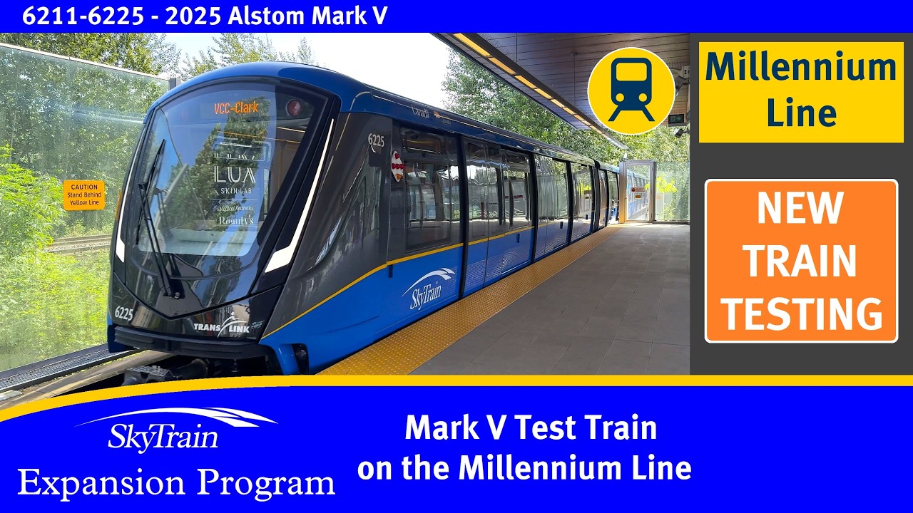 Mark V Testing on the Millennium Line | Mark V SkyTrain Compilation [Part VI]