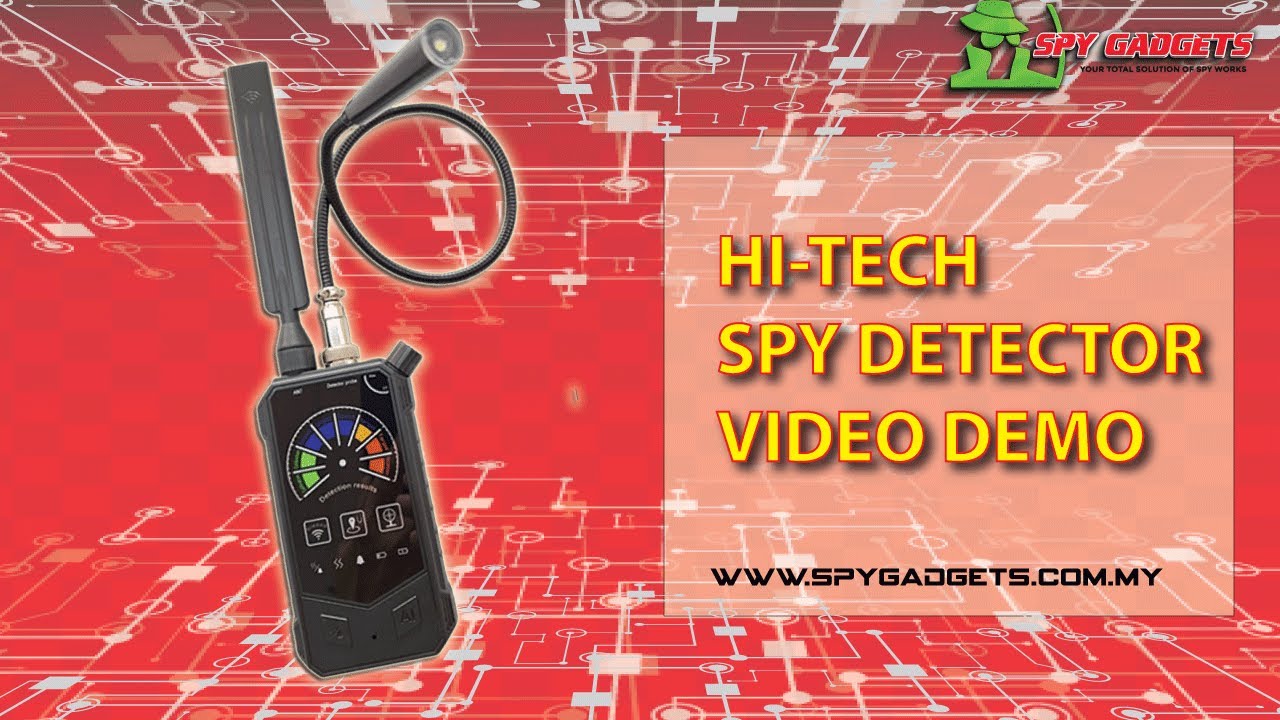 HI TECH SPY DETECTOR VIDEO DEMO (2025)