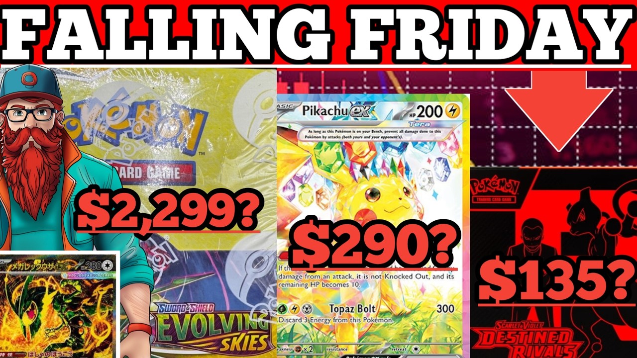 POKEMON FALLING FRIDAY! Weekly Investing, Collecting & News Market Update!