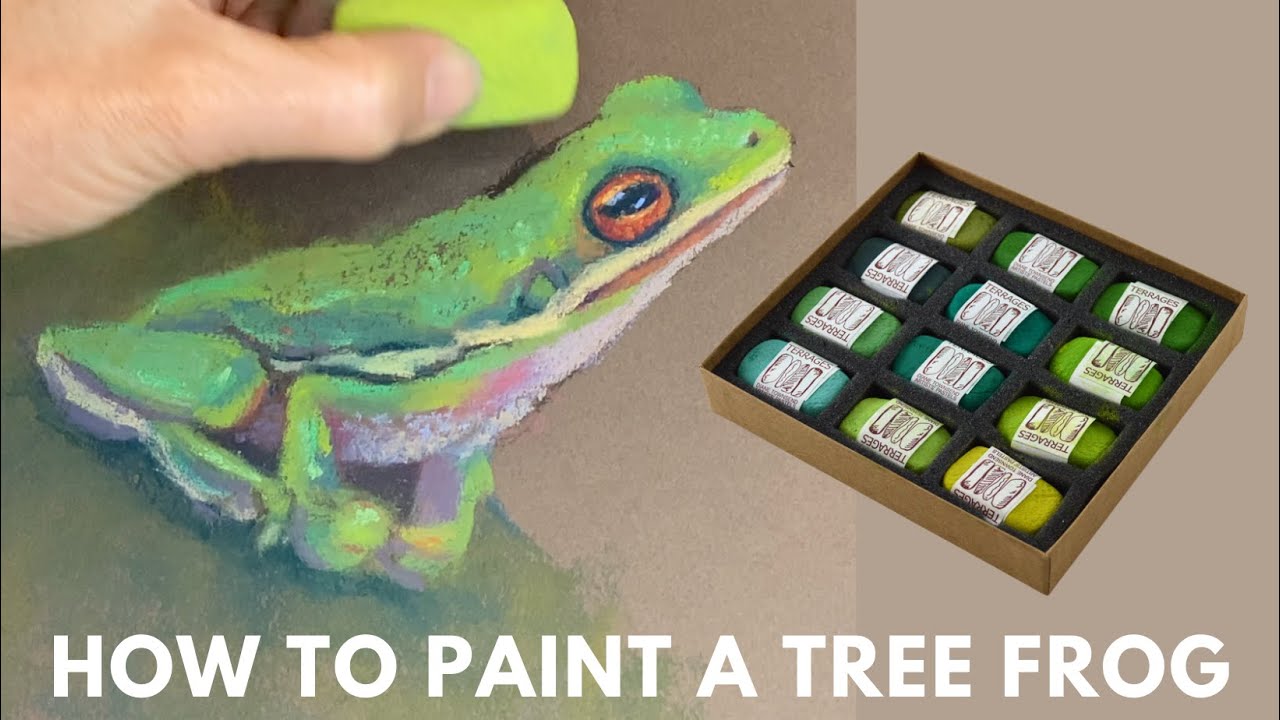 How to Paint a Tree Frog - Featuring Diane Townsend Green Terrages Set