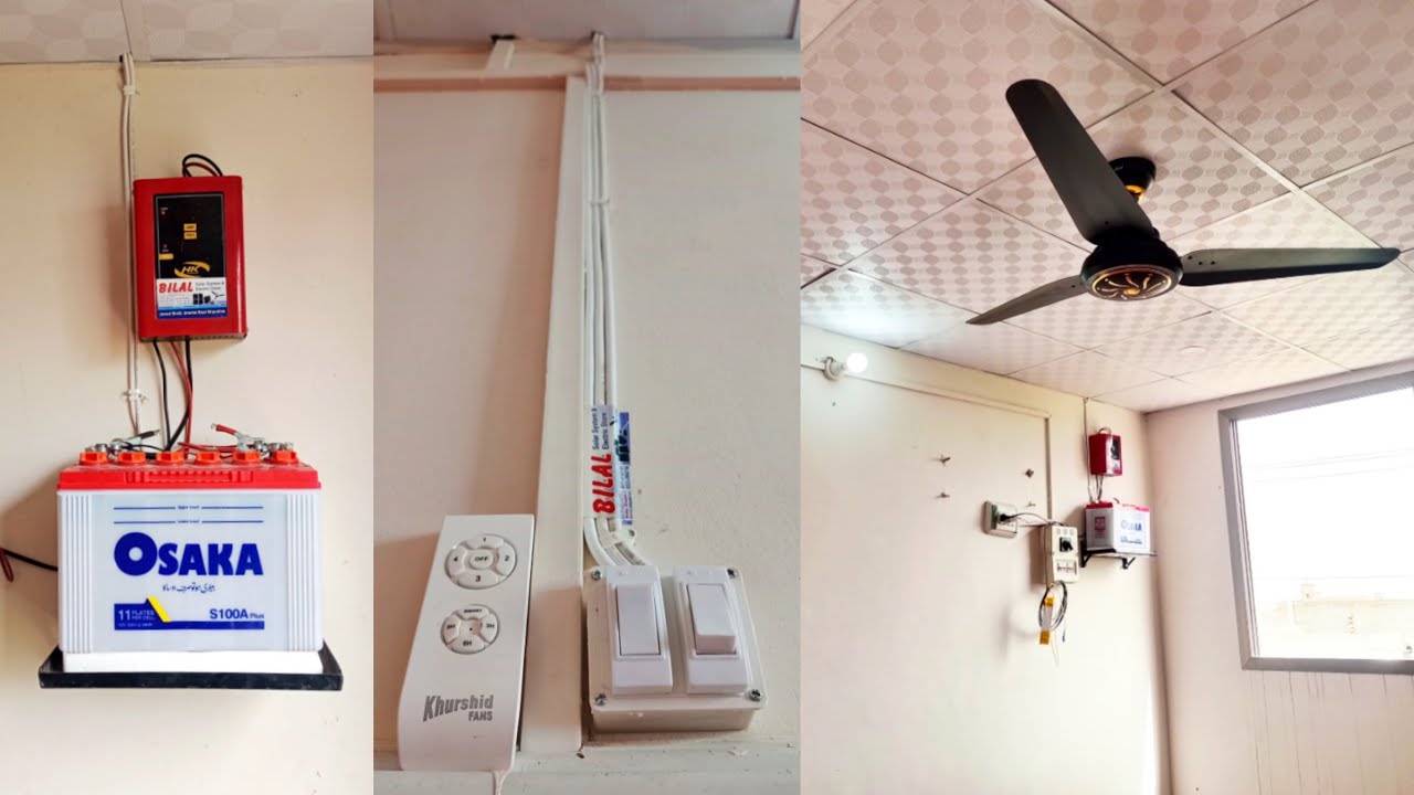DC 12volt System Installed | 2 Fans 3 DC Savers 100amp Battery | Without Solar Panels