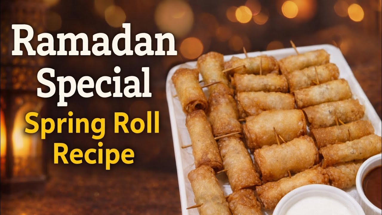 Ramadan Special Homemade Spring Rolls | Bazaar Jaisa Taste #zaykaverse 