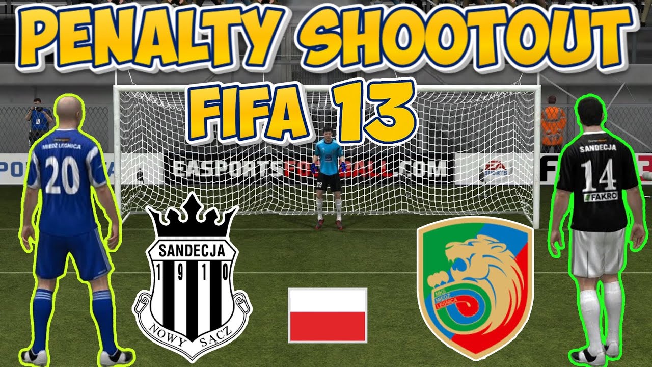 FIFA 13 | POLISH EKSTRAKLASA PENALTY THRILLER: Miedź Legnica vs Sandecja Nowy Sącz -