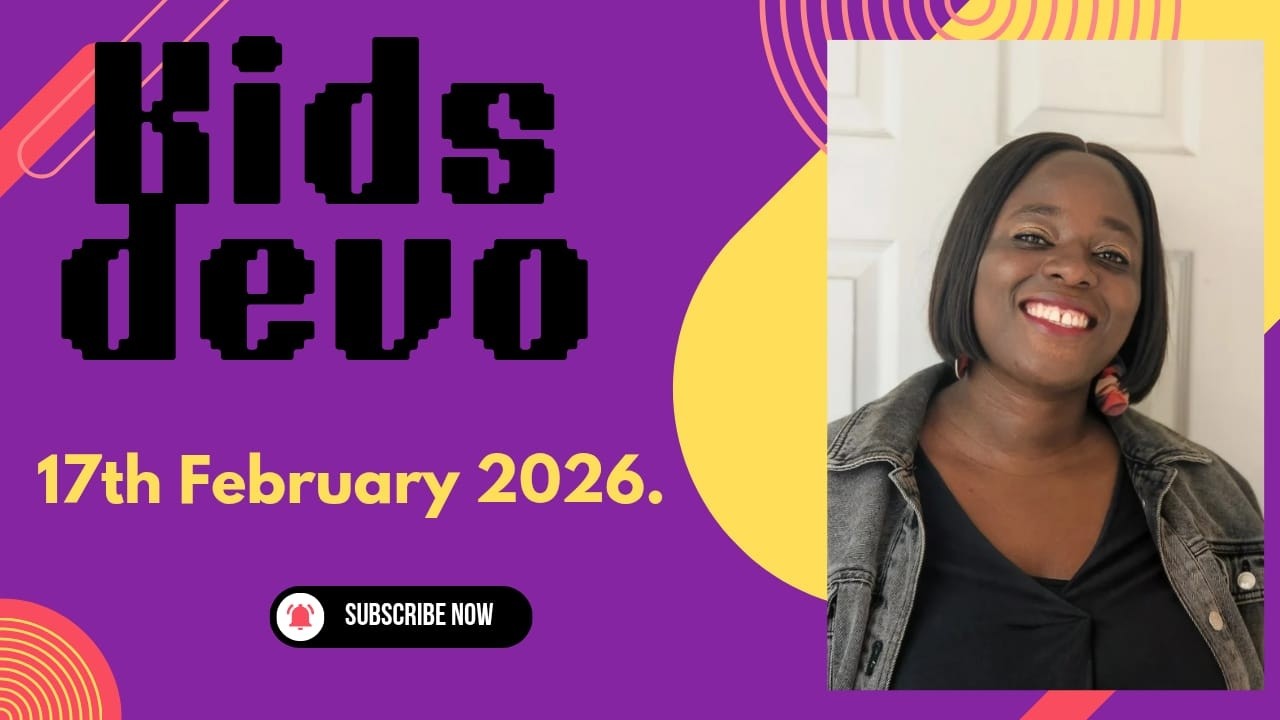 Kids Devo, Tuesday 17th February| Live In Divine Health.