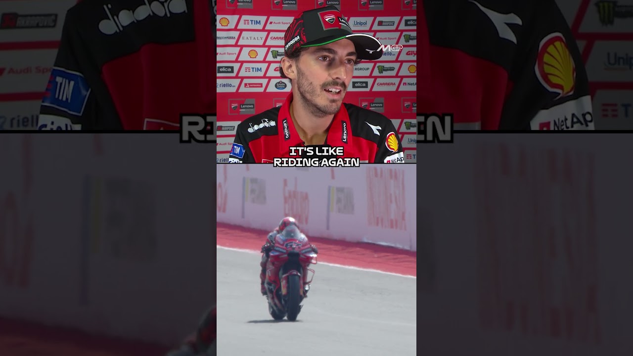 Pecco can't understand why he's finished the Sprint last!