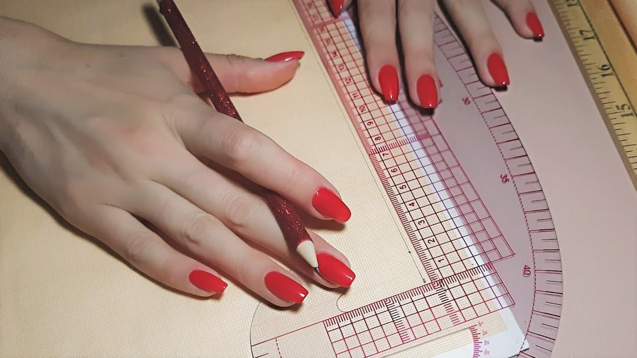 Pattern Making 📐 ASMR 📐 Whisper
