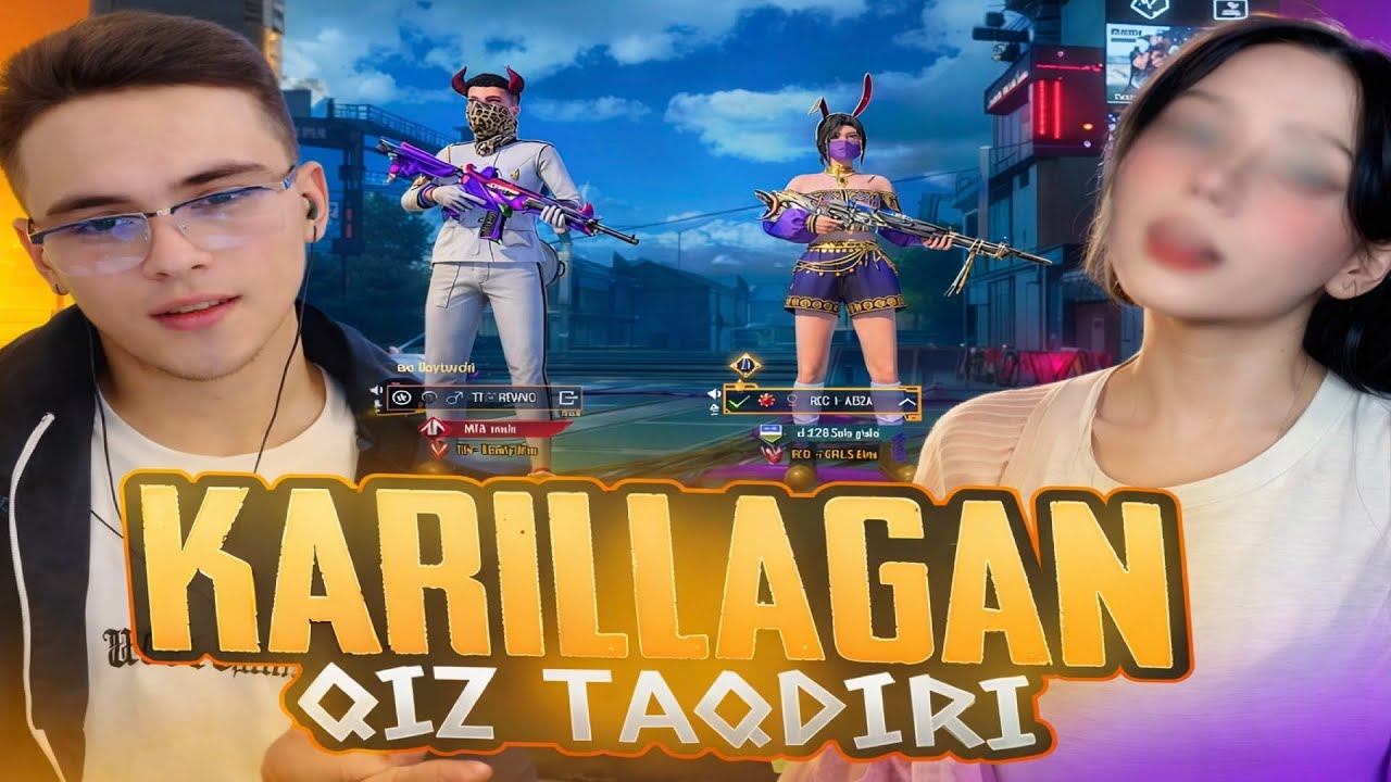 BU QIZBOLA UZB N1 EKAN 😂🤣 KARILLAGAN QIZ TAQDIRI 🤣🤯 | REWNC PUBGM | 