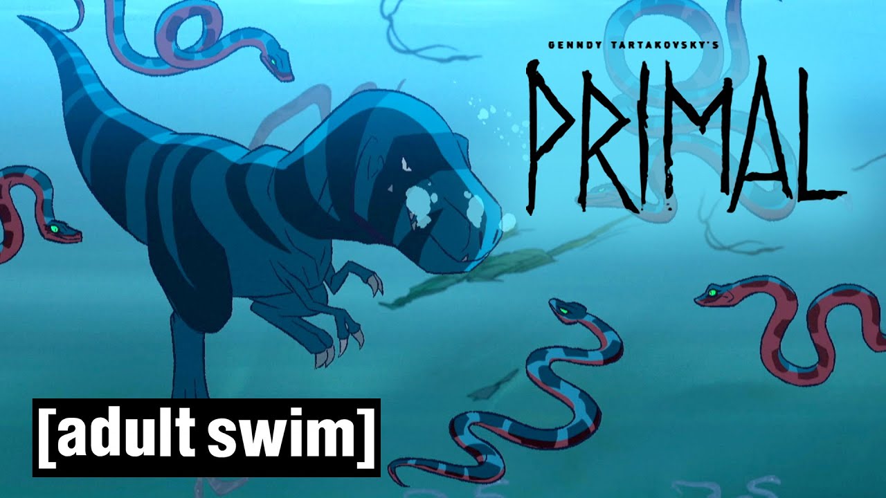 Primal | A River of Snakes | Adult Swim UK 🇬🇧