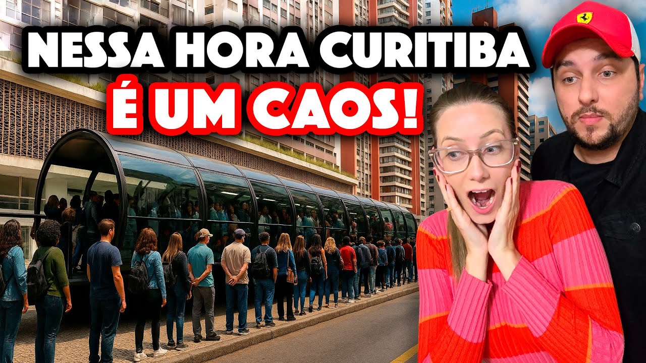 CURITIBA NO HORÁRIO DE PICO: COMO É O TRÂNSITO NA CAPITAL MAIS ORGANIZADA DO BRASIL?