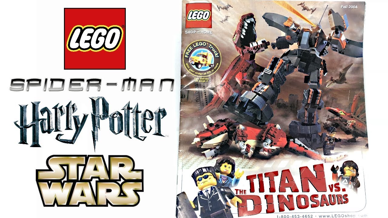 LEGO Fall 2004 Catalog - Too MUCH nostalgia. I can't handle this.