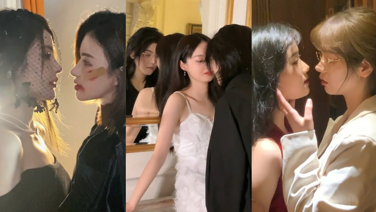 [tiktok Bách Hợp] Hoa mai, hoa cúc, hoa đào... có thêm em nữa ngọt ngào cả năm 🥰 || China Douyin