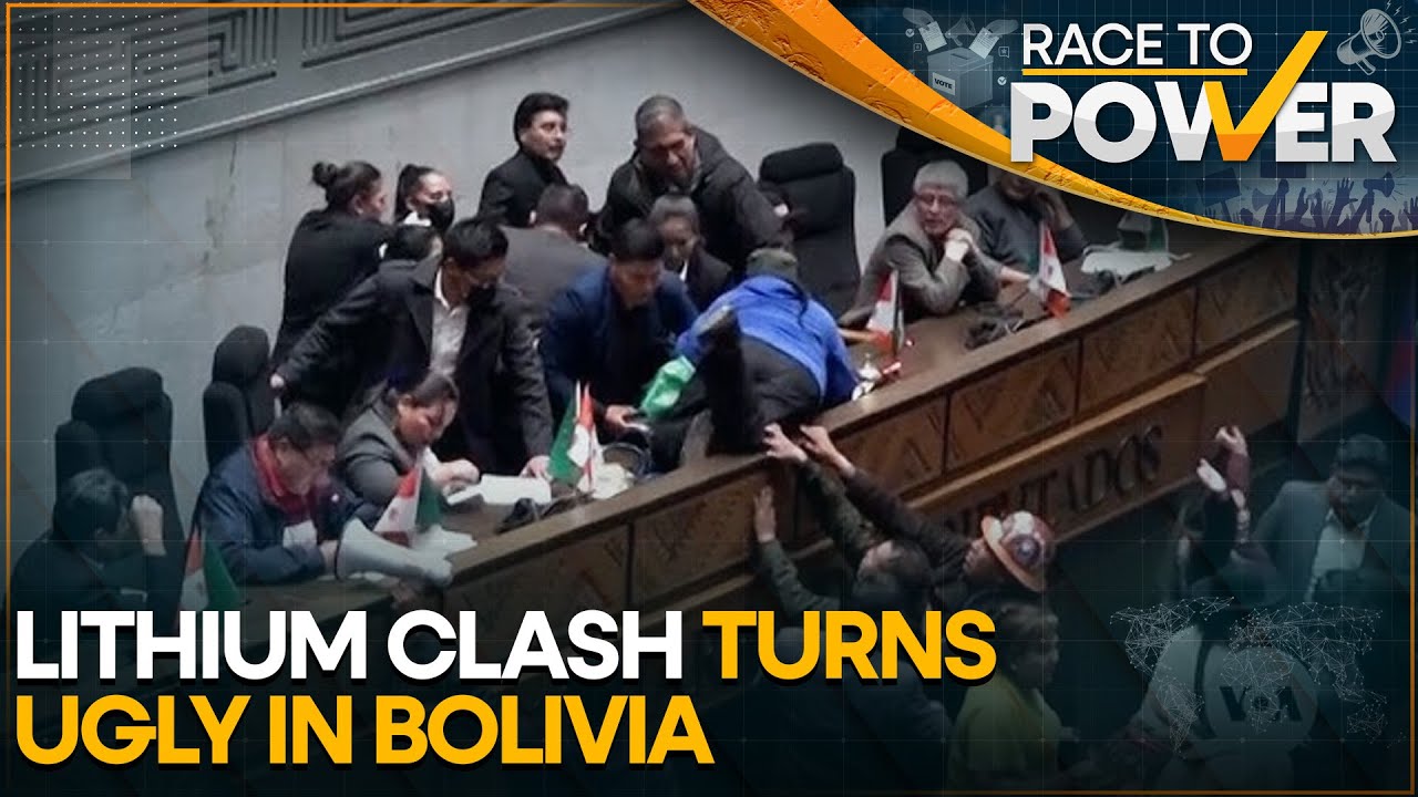 Fists Fly in Bolivian Congress; Lawmakers Scuffle Over Bolivia’s Lithium Deals With Russia and China