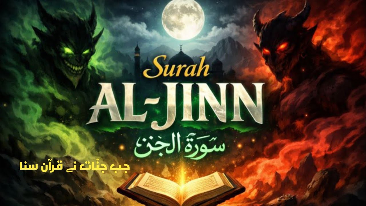 Surah Al Jinn | Jinnat Ne Quran Suna Aur Iman Le Aaye | Amazing Islamic Documentary with UrduHindi 