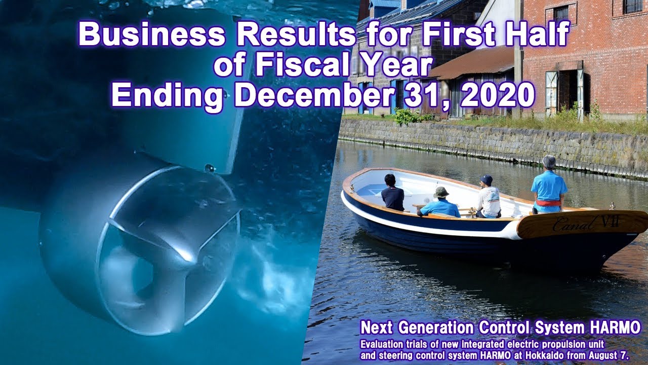 Announcement of business results for First Half of Fiscal Year Ending December 31, 2020