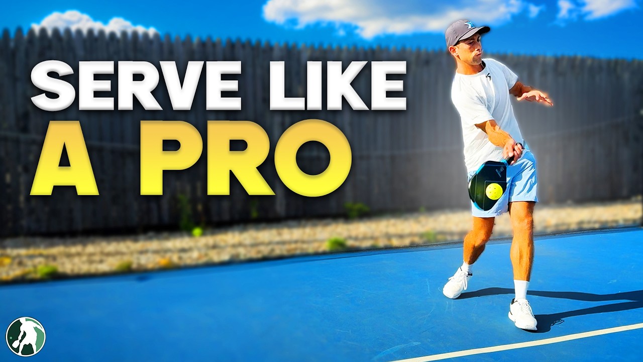 How to Serve BIG in Pickleball | With Pro Zane Navratil