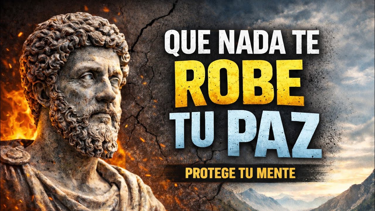 NO DEJES QUE NADA TE ROBE LA PAZ | FILOSOFÍA ESTOICA PARA CALMA INTERIOR Y FORTALEZA MENTAL