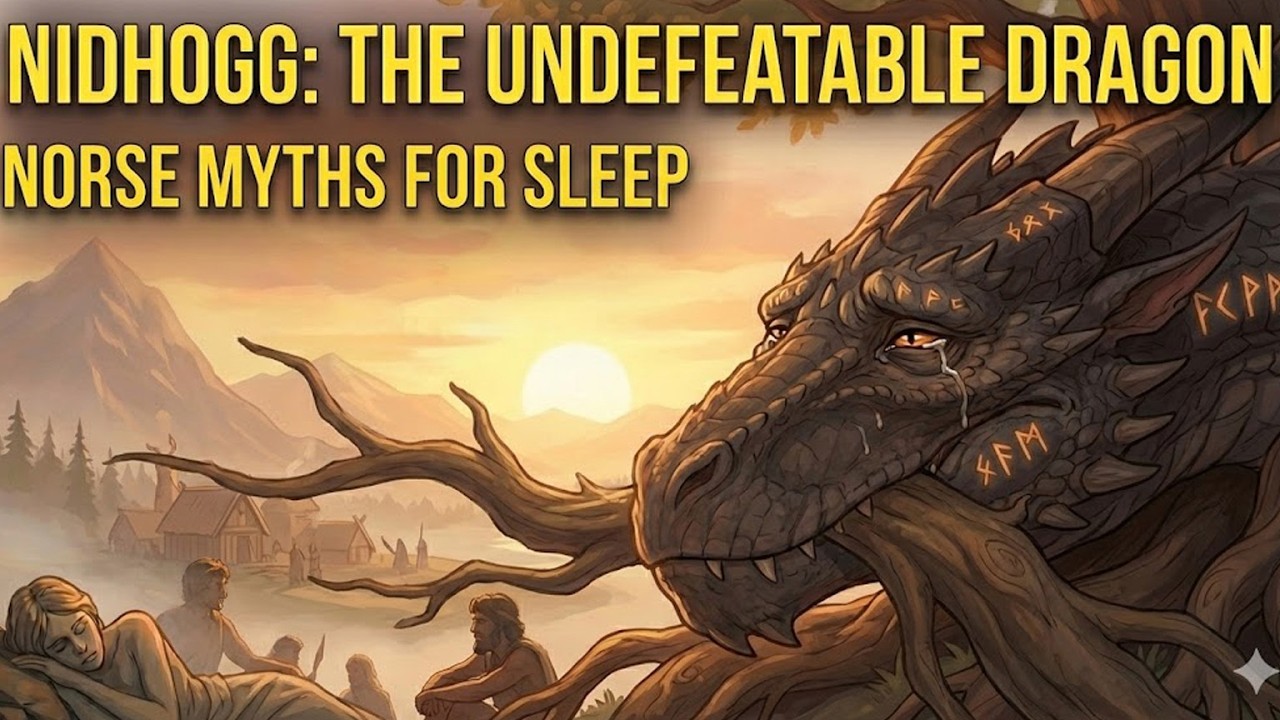 NIDHOGG: The Dragon That Cannot Be Defeated | Norse Myths For Sleep