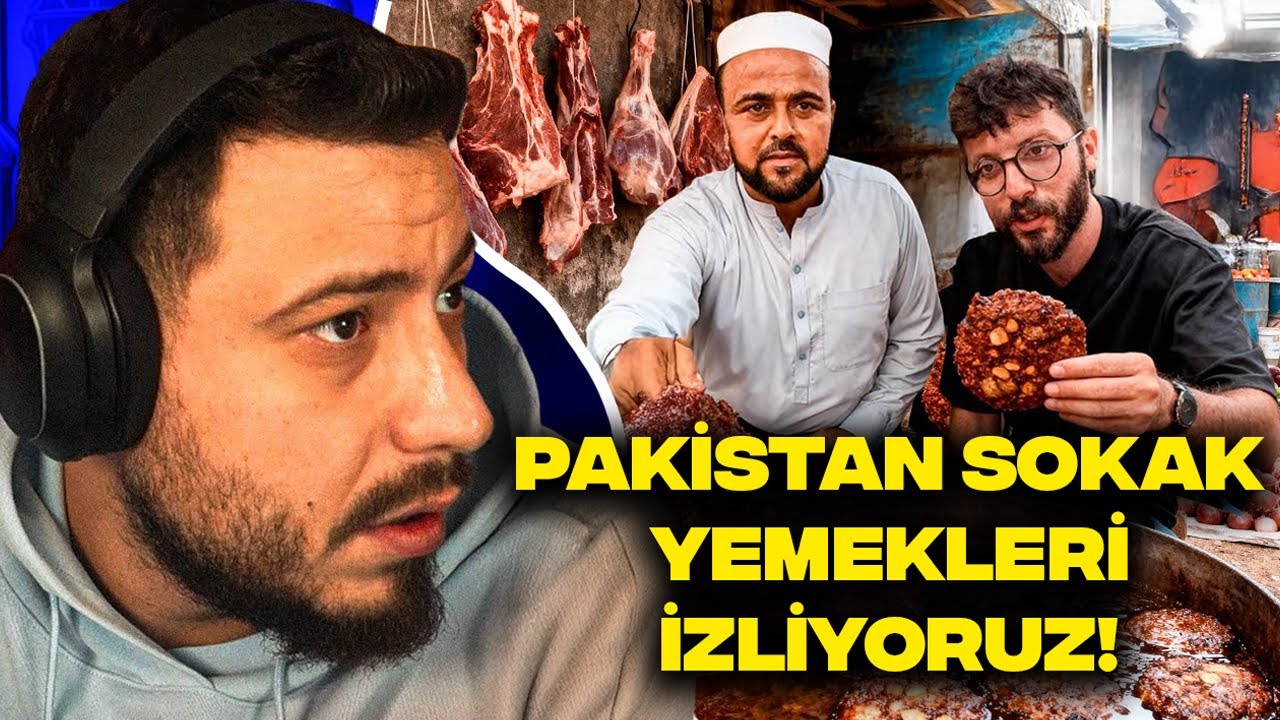 PAKİSTAN SOKAK YEMEKLERİ İZLİYORUZ! (HİJYENİK PAZARLARI)