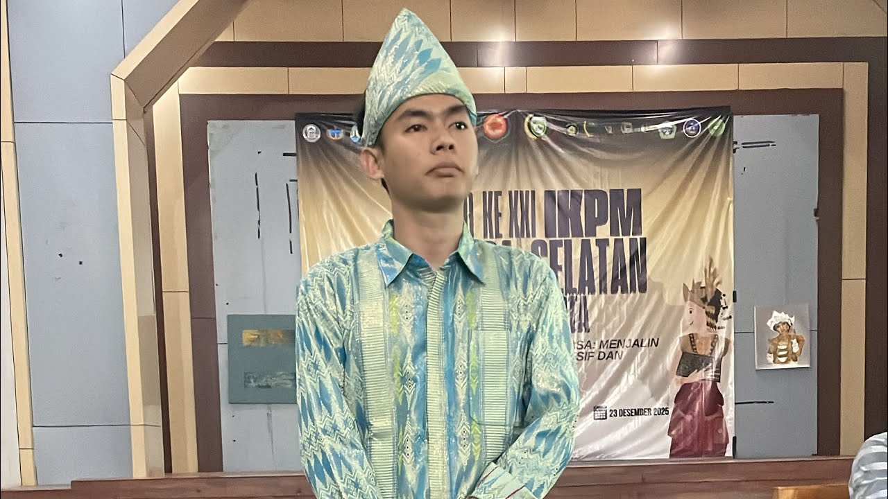 Sambutan  terpilihnya saudara Thomas Antoni sebagai Ketua IKPM Sumsel Yogyakarta 2026-2028
