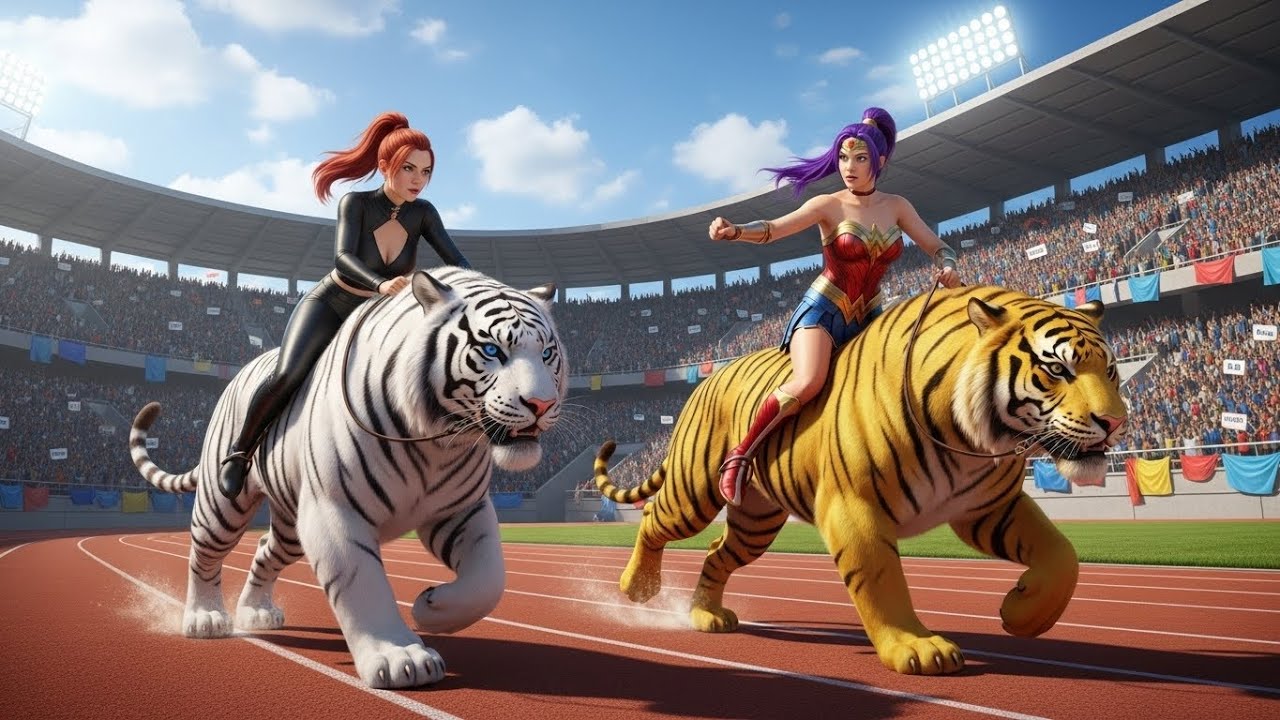 RUMI Gets Saber-Toothed Tiger Racing Championship - KPOP Demon Hunters - EP3
