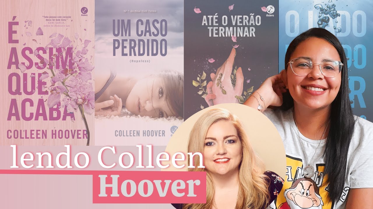lendo Coleen Hoover, será que vou conseguir?