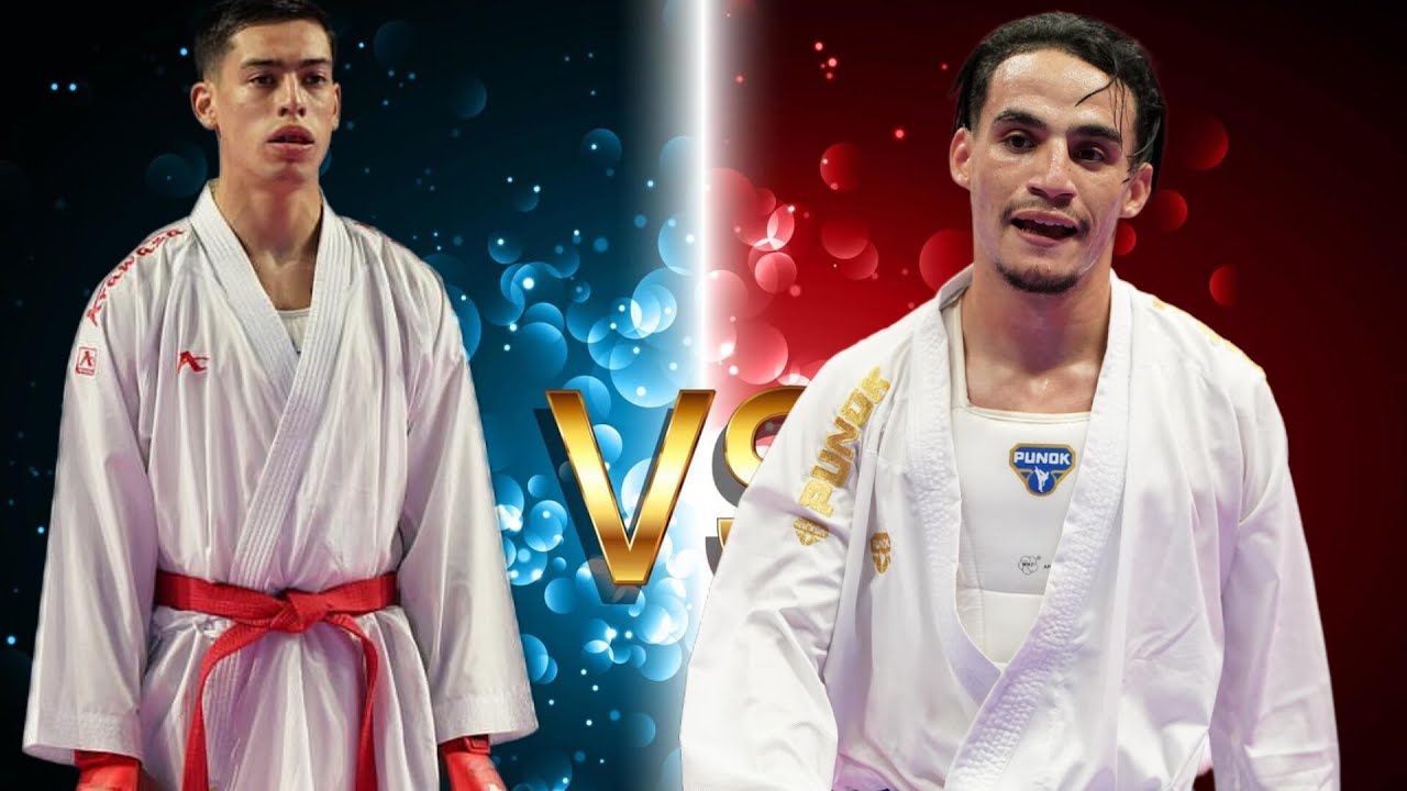 Karate One Cairo 2025 final Male kumite _67 Obaya saeid 🇲🇦 VS Tomas freiref 🇨🇱
