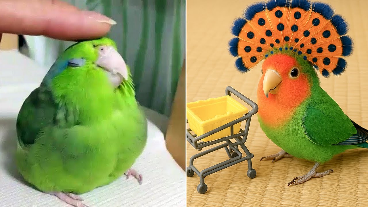 Smart And Funny Parrots Parrot Talking Videos Compilation (2025) - Cute Birds #39