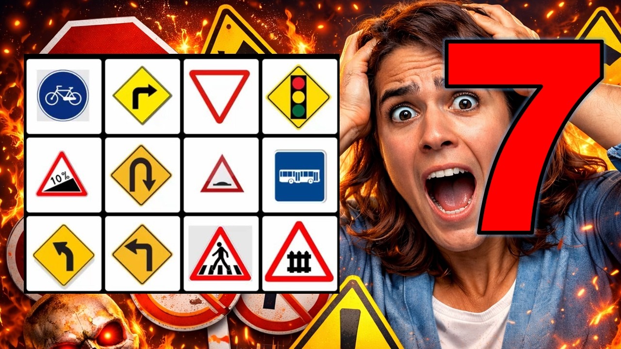 7 señales  de tránsito que todo conductor responsable debe conocer