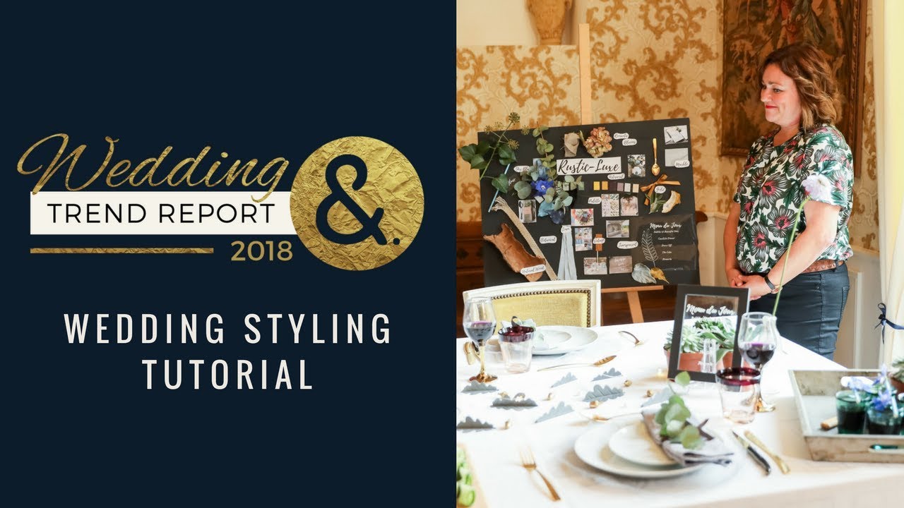 Wedding Styling Tutorial: How to Use Trends in Tablescapes