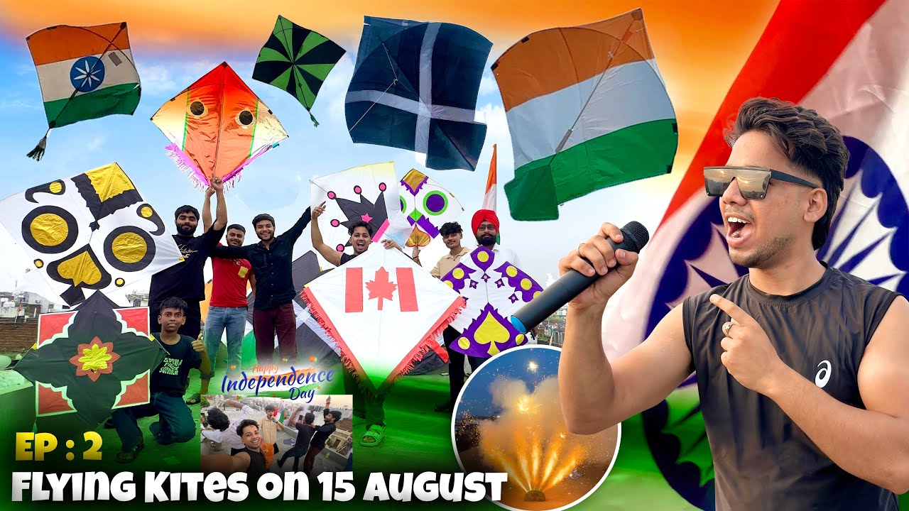 Kite Flying on 15 August | Toofani Patangbazi 2025🪁| Jaipur Kite Shop | kite fighting | kites vlogs