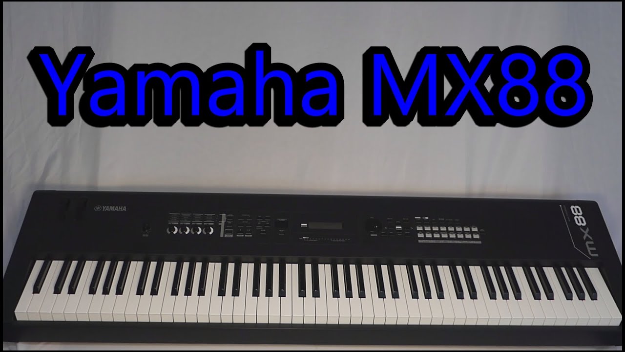 Yamah MX88 Basic review     #yamahmx88basicreview